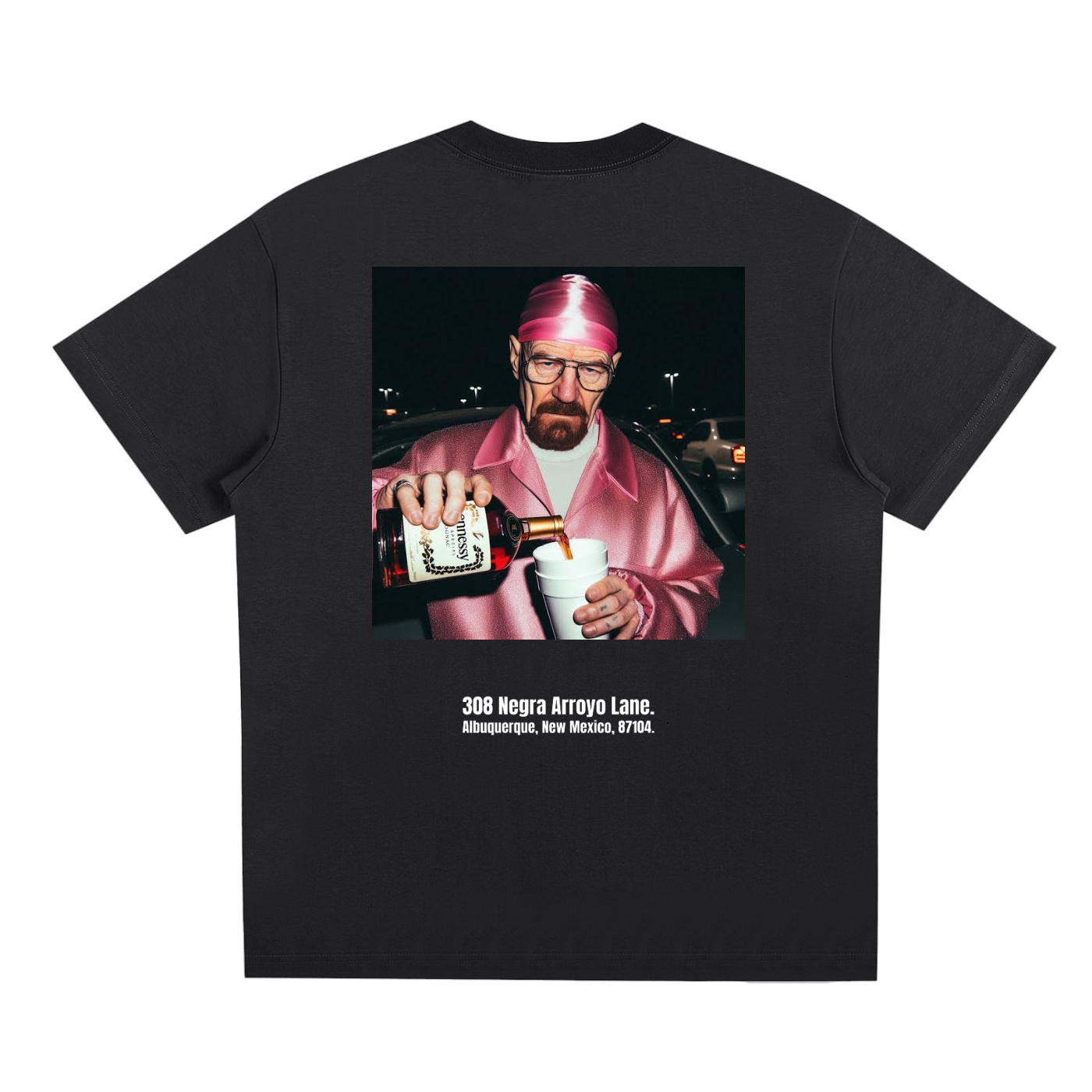 Pink Heisenberg Heavyweight Tee